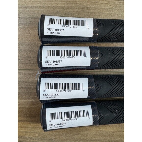 Lamkin V-Trac Standard Golf Grips (Set of 4) Black New - Picture 2 of 3